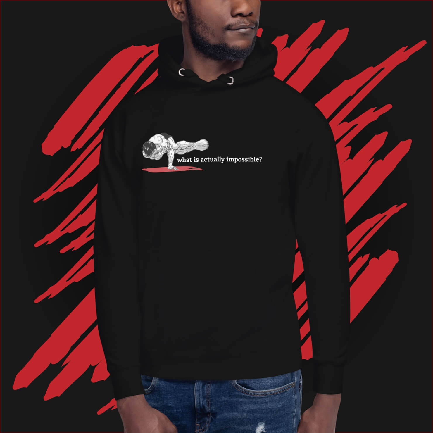 Baki Pose Hoodie