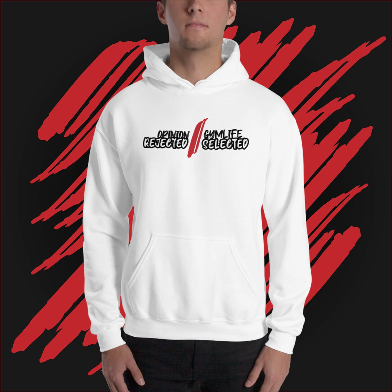 Opinion Rejected // Gymlife Selected Hoodie