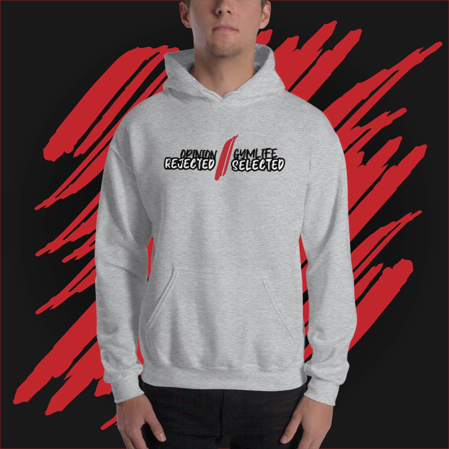 Opinion Rejected // Gymlife Selected Hoodie