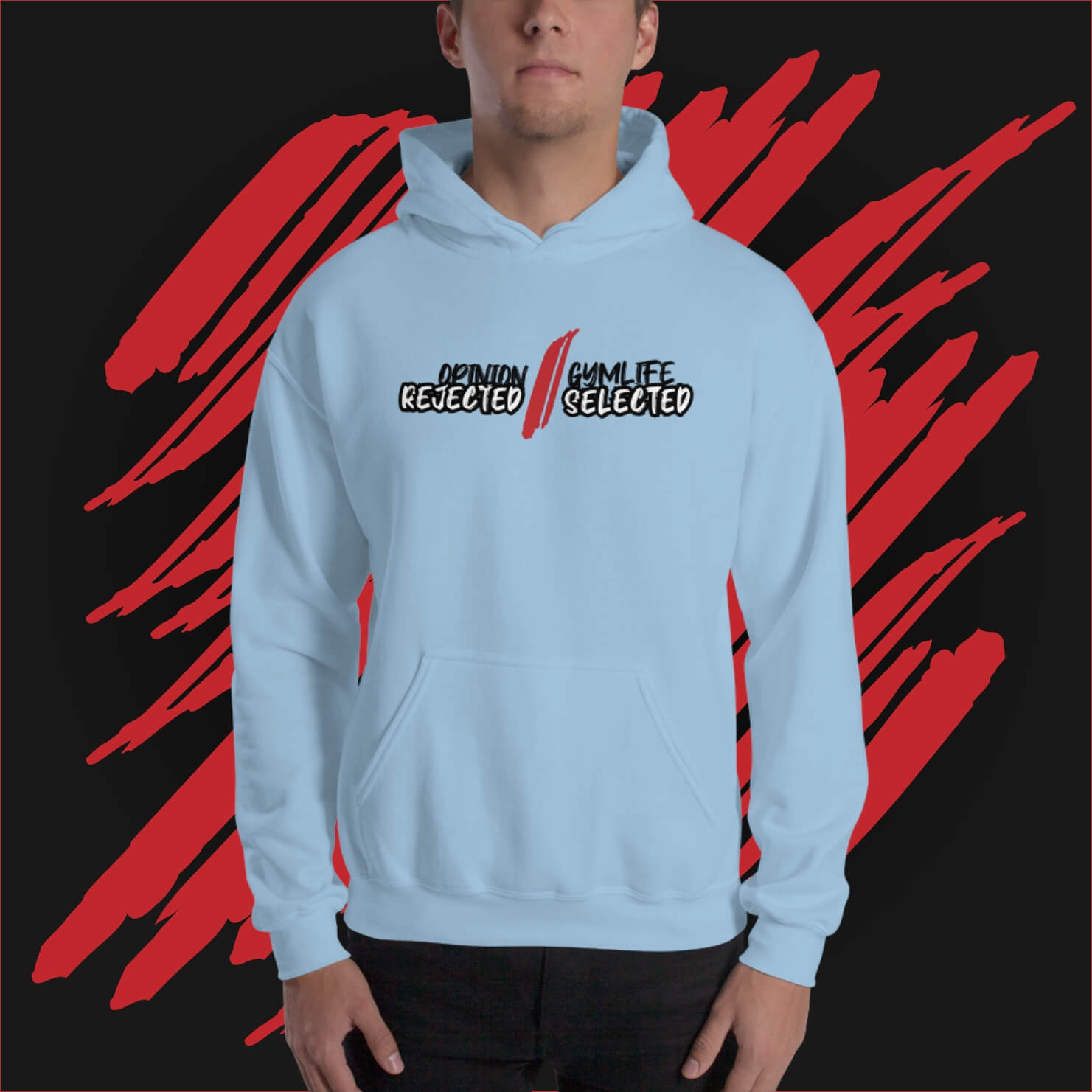 Opinion Rejected // Gymlife Selected Hoodie