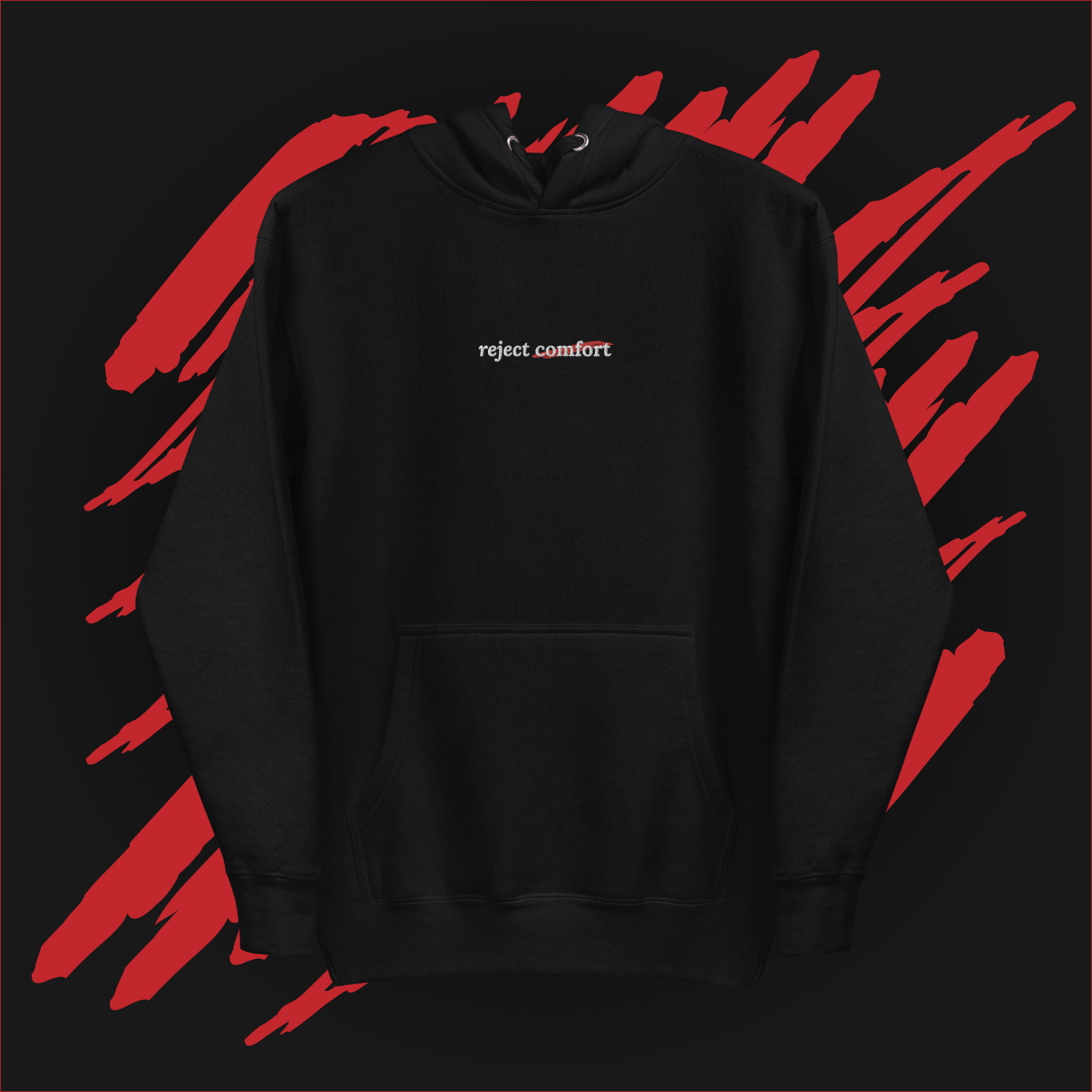 Reject Comfort Embroidered